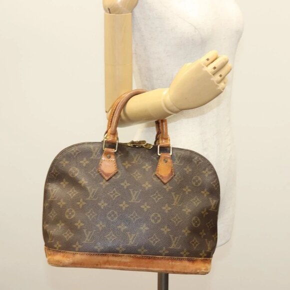 LOUIS VUITTON Monogram Alma Hand Bag M51130 LV Auth - Picture 1 of 15